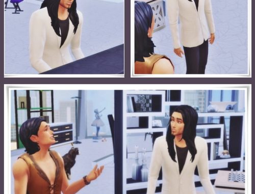 Men Scarlett Hair at Birksches Sims Blog