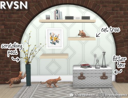 Meow-dern Cat Set