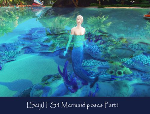 Mermaid Poses Part1 (In game) By Seiji