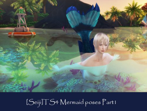 Mermaid Poses Part1 (In game) By Seiji