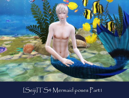Mermaid Poses Part1 (In game) By Seiji