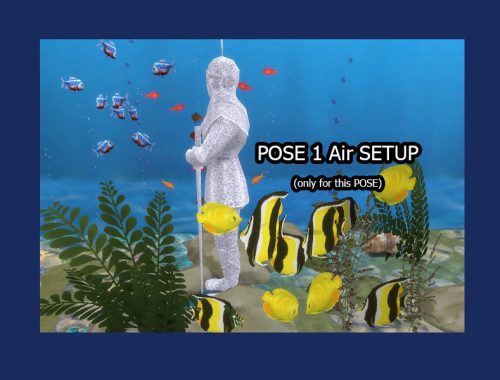 Mermaid Poses Part1 (In game) By Seiji