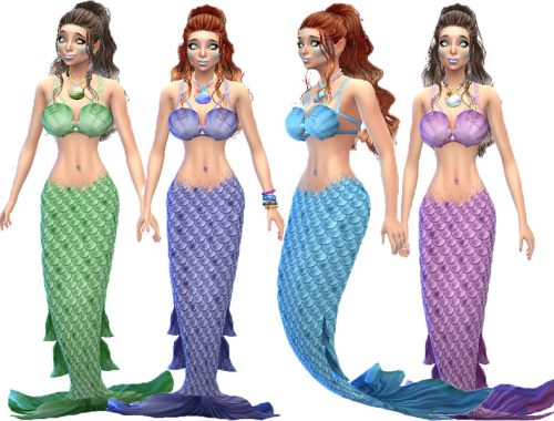 Mermaid tail (Island living)