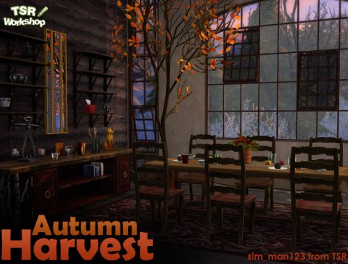 MESH REQUIRED - Autumn Harvest Dining Room