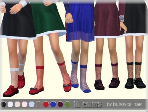Mesh Socks [child f]