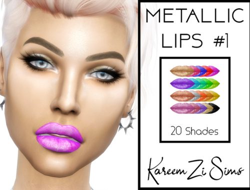 Metallic Lips #1