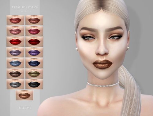 Metallic Lipstick