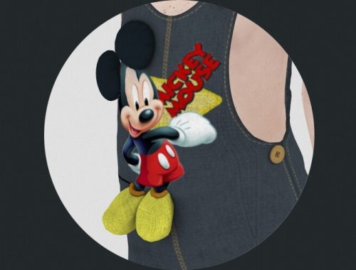MICKEY JEANS OVERALLS at REDHEADSIMS