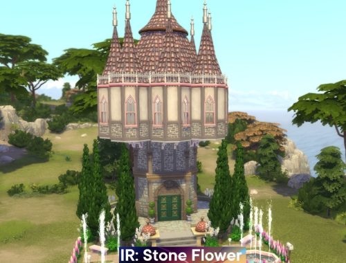 Micro Castle Stone Flower