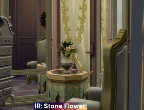 Micro Castle Stone Flower