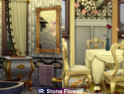Micro Castle Stone Flower