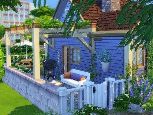 Micro Cutie home by Cassie Flouf at L’UniverSims