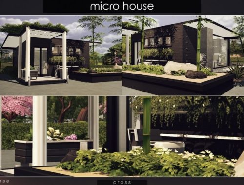 Micro House by Praline at Cross Design