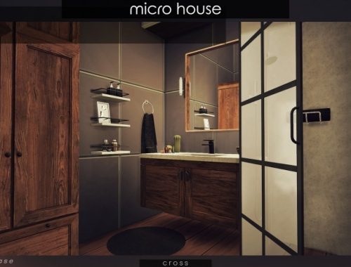 Micro House by Praline at Cross Design