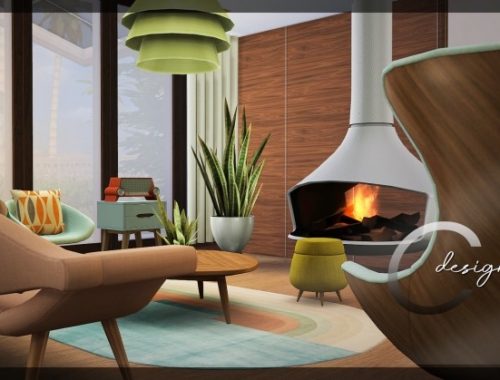 Mid-Century home by Praline at Cross Design