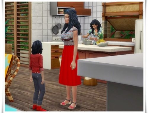 Mid Knot Braids at Birksches Sims Blog