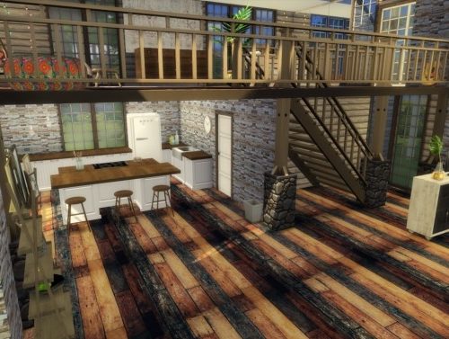 Mid-NoWhere house at Simming With Mary