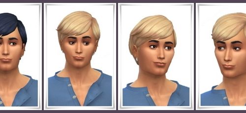Mid Swept Hair at Birksches Sims Blog