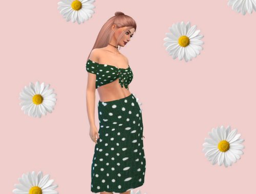Midi skirt (summer set)