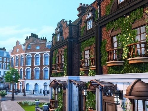 Mielo Rowhouses at Simsational Designs