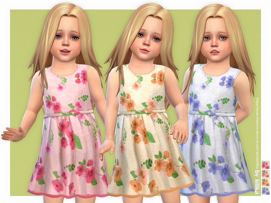 Milana Dress - The Sims 4 Catalog