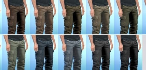 Military Pants (Cargo) at Darte77
