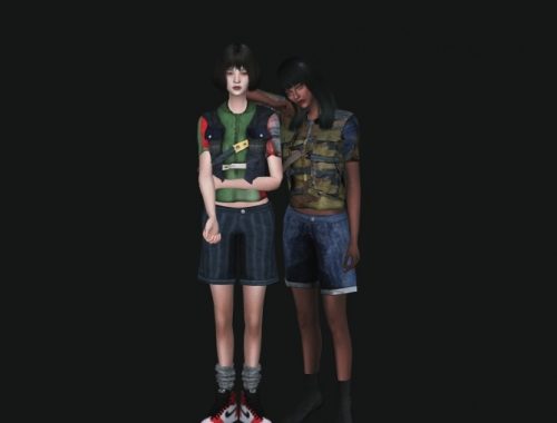 Military Style Outfit at Weile