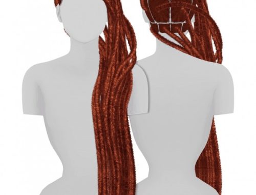MILLA HAIR at REDHEADSIMS