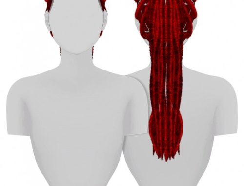 MILLA HAIR at REDHEADSIMS