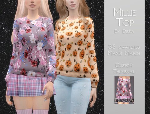 Millie Pajama Top and Bottom Set