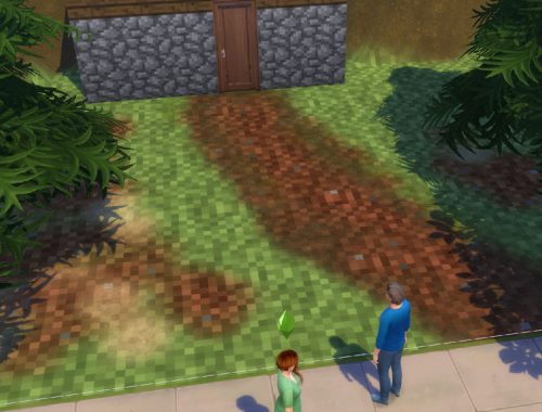 Minecraft Dirt and Grass - Terrain Paints