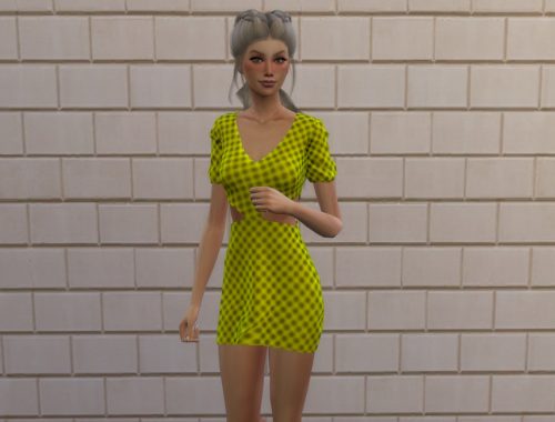 Mini Cut Dress
