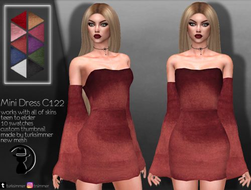 Mini Dress C122