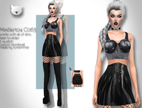 Mini Skirt 04 C063