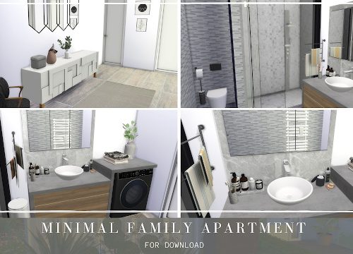 MINIMAL FAMILY APARTMENT at Dinha Gamer
