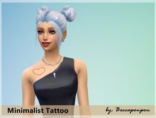 Minimalist Heart Tattoo