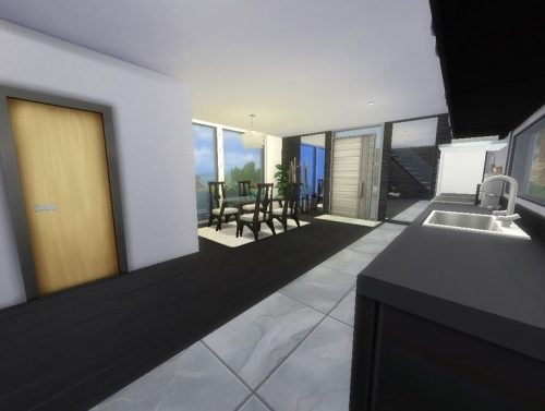 Minimalist home by Augustas at Mod The Sims