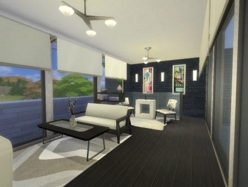 Minimalist home by Augustas at Mod The Sims