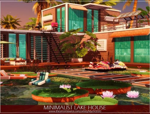 Minimalist Lake House
