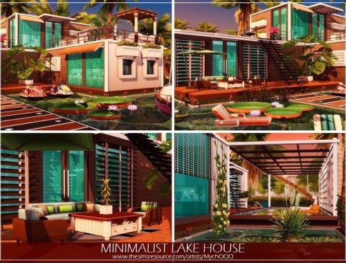 Minimalist Lake House