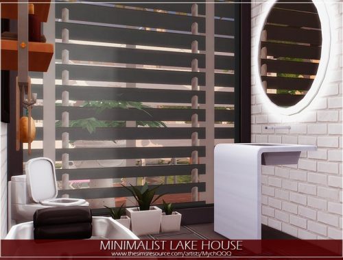 Minimalist Lake House