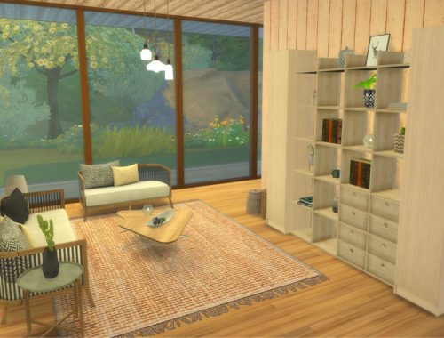 Minimalistic Scandinavian Cabin
