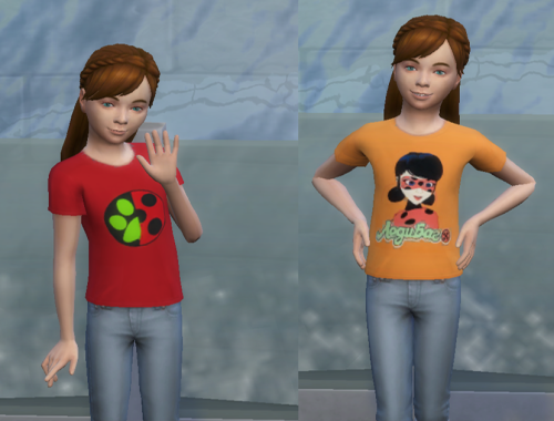 Miraculous shirts for kids by Arisha214