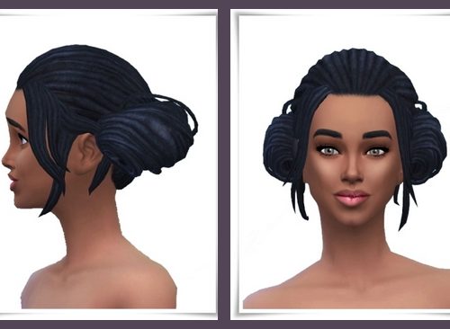 Miriam’s Dread Knots Hair at Birksches Sims Blog