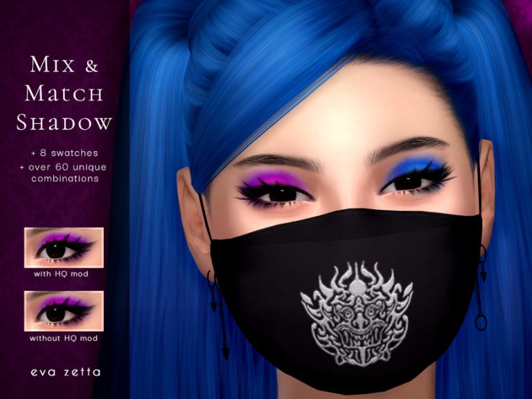 Mix & Match Eyeshadow - Eva Zetta - The Sims 4 Catalog