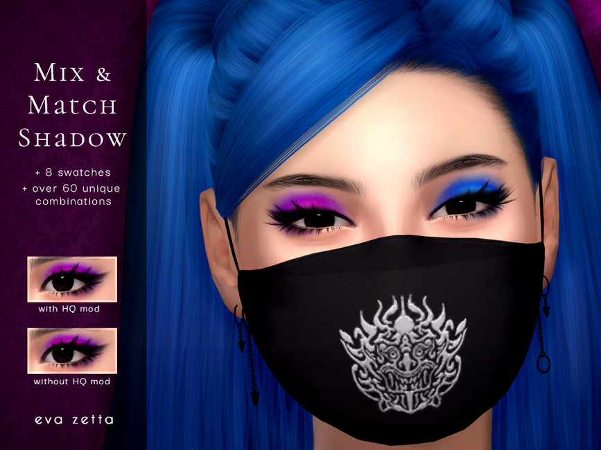 Mix & Match Eyeshadow - Eva Zetta - The Sims 4 Catalog