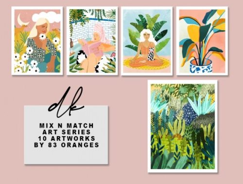 Mix n Match Art Series at DK SIMS