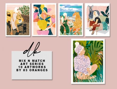 Mix n Match Art Series at DK SIMS