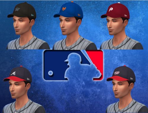 MLB National League East Baseball Caps