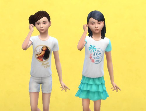 Moana shirts for kids